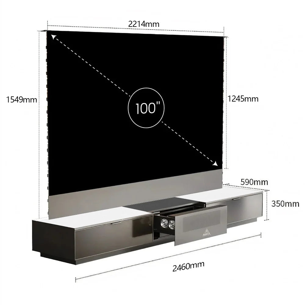AWOL Vision Vanish Laser TV - CABINET ONLY