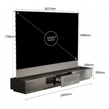 AWOL Vision Vanish Laser TV - CABINET ONLY